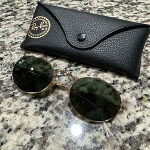rayban oval sunglasses